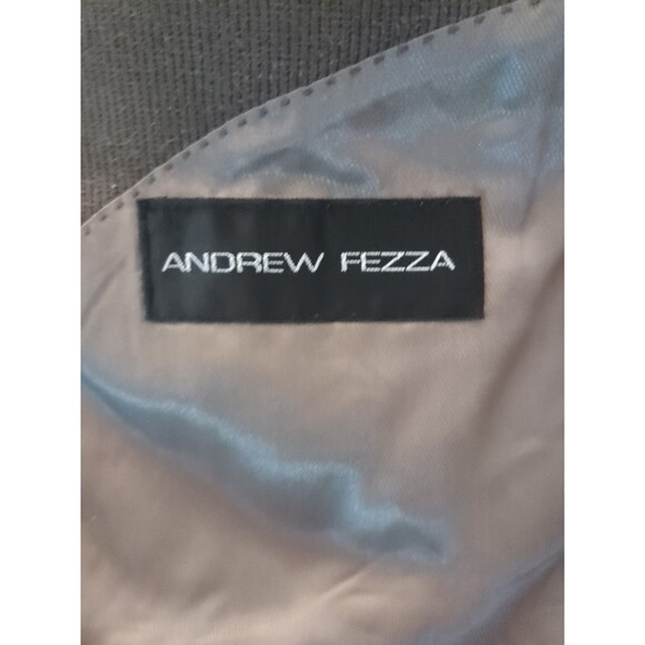 ANDREW FEZZA Taupe Corduroy Blazer Sports Jacket, Size 44 R EUC - Picture 4 of 8